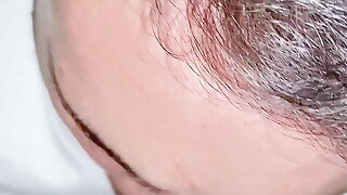 My straight stepdad pulls down my shorts to suck my cock and suck my body and then I suck his big hard cock