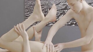 Slim Hot Redhead Micheal P Deepthroats Lucas A's Big Cock!