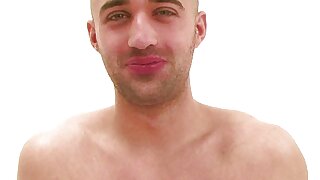 Brice Farmer, sexy gay boy masturbates on the casting