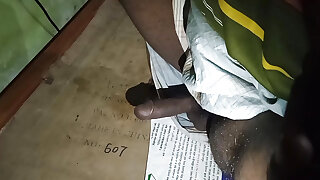 Indian boy masturbate with her dick