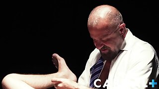 BoyForSale - Gay twink Lane Colten gets toyed with by Felix Kamp