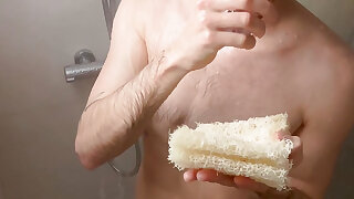Harry_jen  Cute Twink Takes a Shower and Cums