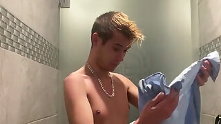 Post workout shower