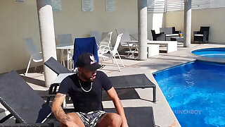 Fnech Boy Fucked raw Sexy Latino from Rio