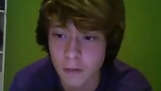 eighteen nerd jerking off in front of his friend