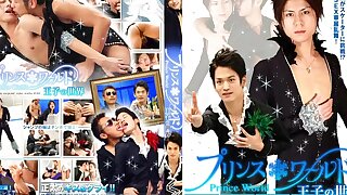 Incredible Asian gay guys in Crazy threesomes, rimming JAV movie