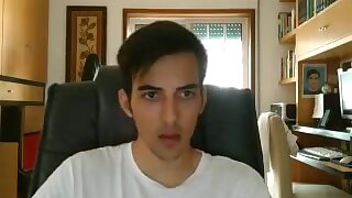 Portuguese cute boy big hairy ass on doggie nice cock