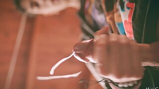 Hot Twink Magic C Fucking a Fake Pussy Until He Cums Over the Cameraman